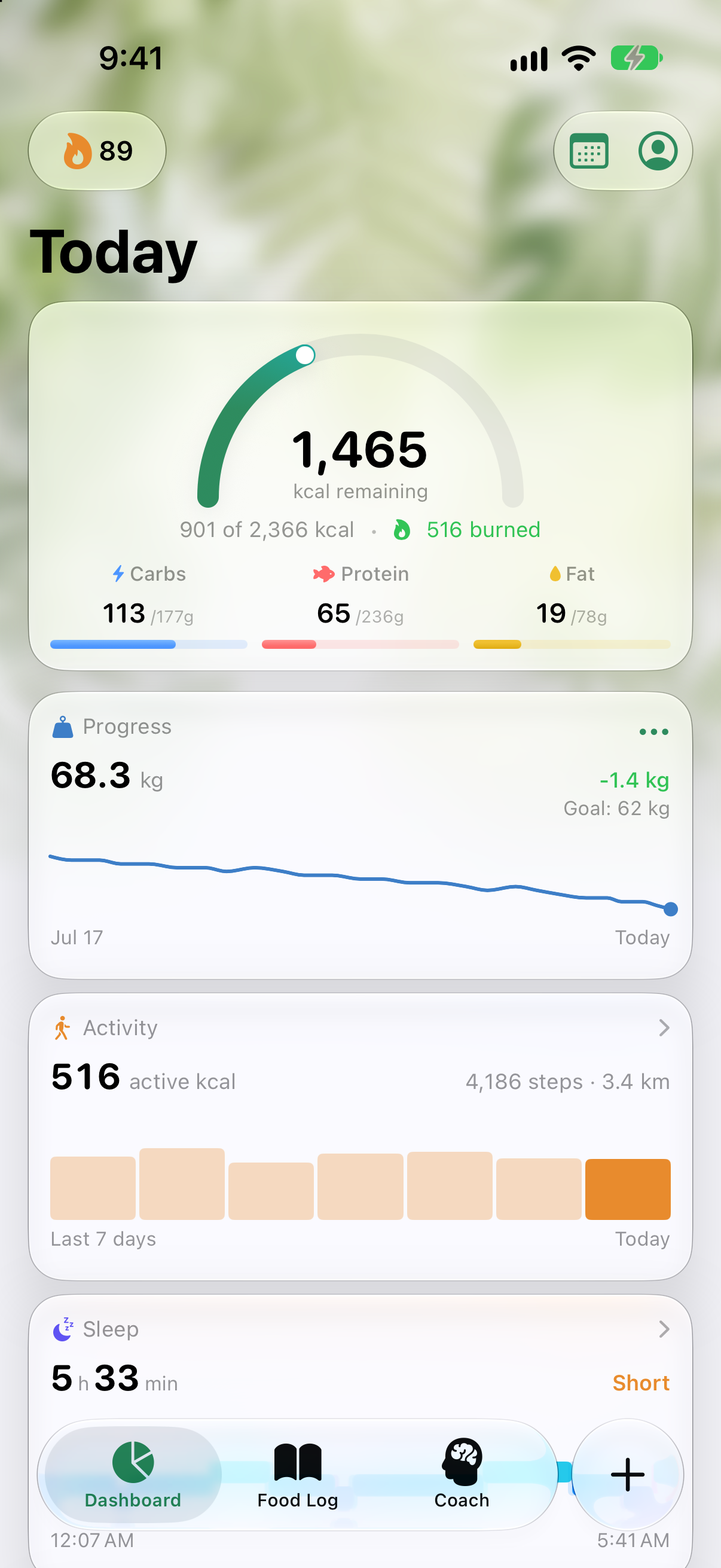 Dashboard