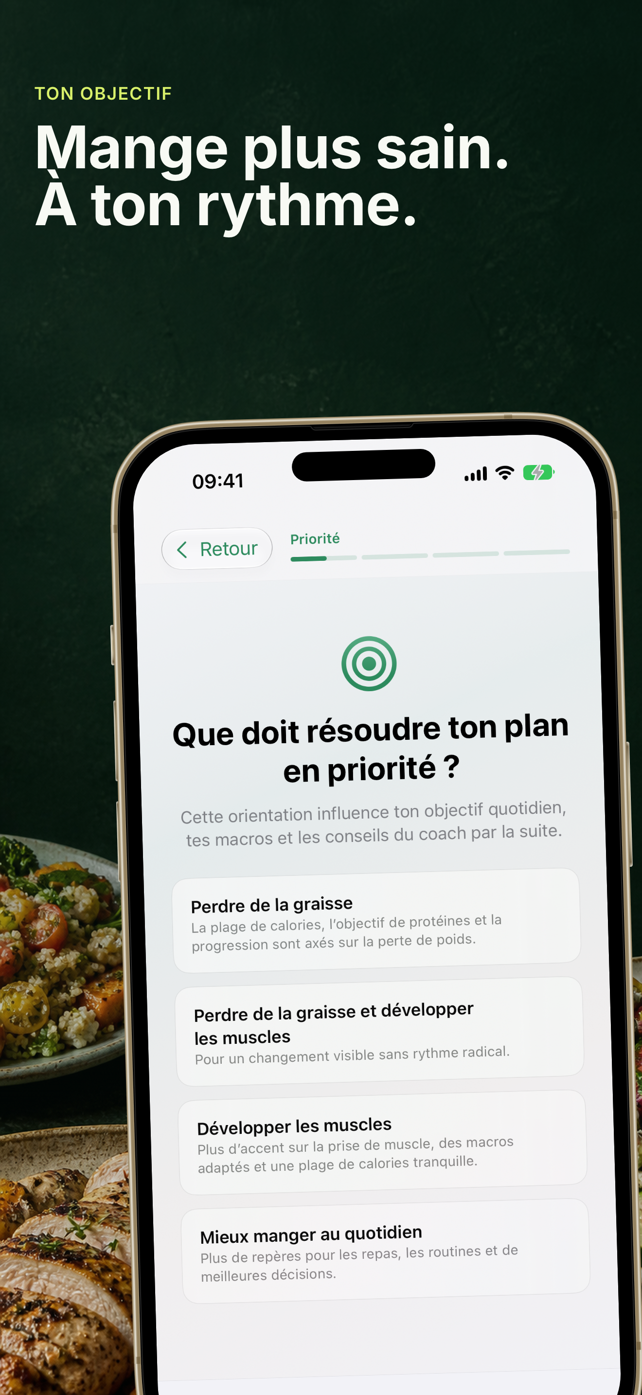 Choix de l’objectif
